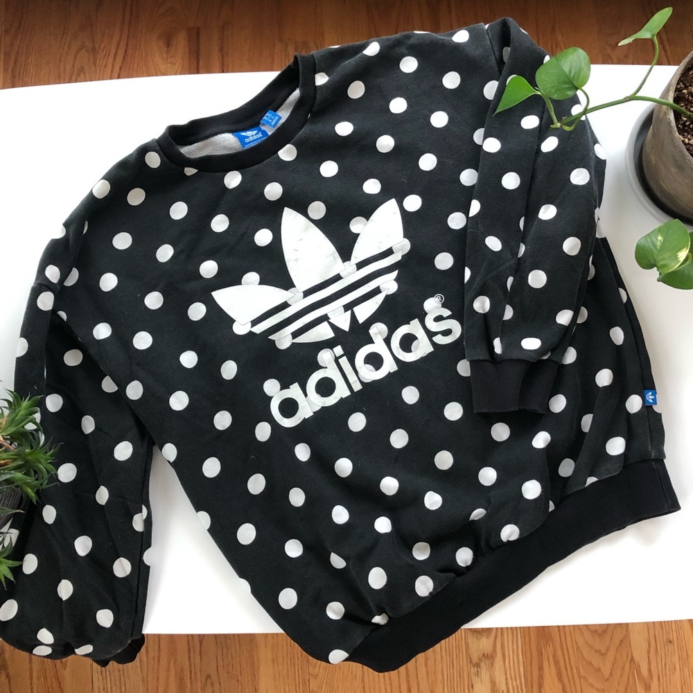 Adidas Polka Dot Sweatshirt